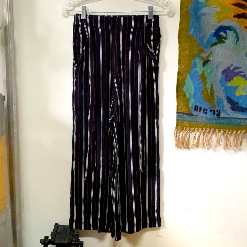 ARITZIA WILFRED silky striped pants